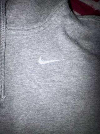 Felpa Nike con cappuccio grigia