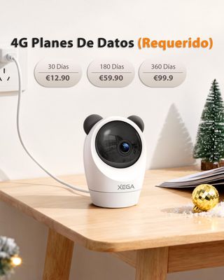 4G Cámara Vigilancia Interior SIM NUEVA