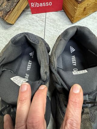 Adidas Sneakers Uomo Grigio Nero yezzy 500