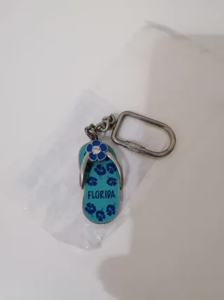 Portachiavi Florida infradito fiore