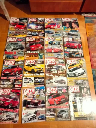 Lote de revistas Auto hebdo