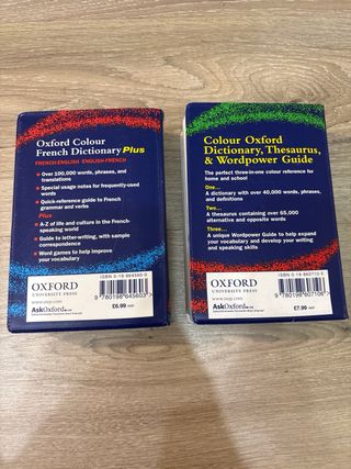 Oxford Colour French Dictionary Plus (English a...