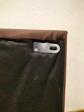 Cabezal Cama Polipiel Marrón Chocolate