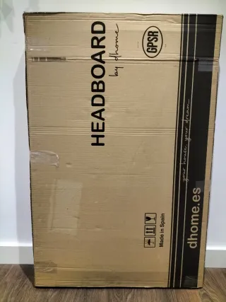 Cabezal Cama Polipiel Marrón Chocolate