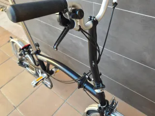 Bicicleta Plegable Brompton Negra