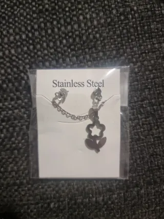 Conjunto Pendientes y Colgante Acero Inoxidable