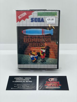 Bonanza Bros SEGA Master System