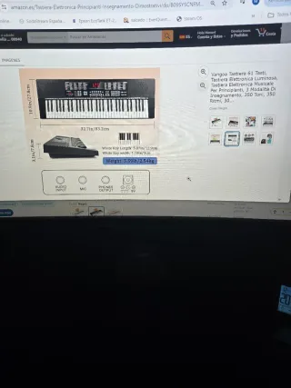 Piano electrónico VGK611