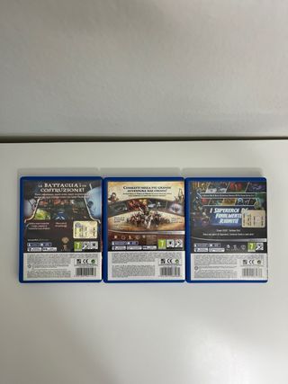 Lotto 3 Giochi saga lego PlayStation vita
