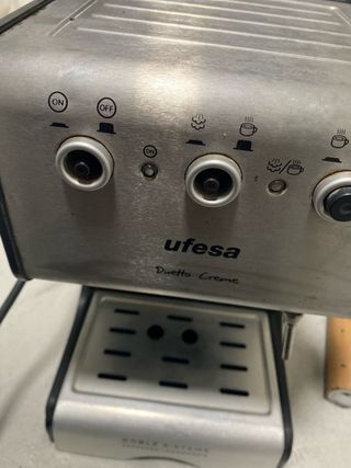 Cafetera Ufesa Duetto Creme Doble Sistema