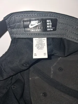 Gorra Nike Talla M/L Negra
