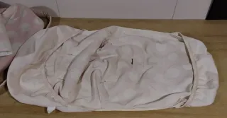 Lote de 6 accesorios bebé: bolso, cambiador, etc