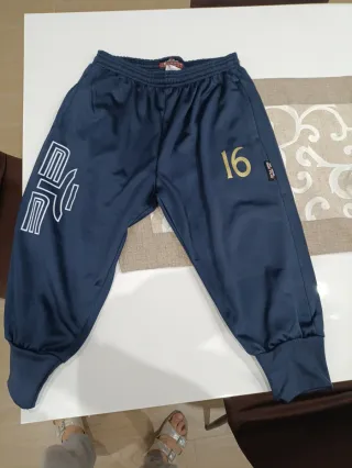 Pantaloni da allenamento blu 3/4