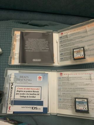 Nintendo DS Lite Blanca + 2 Juegos