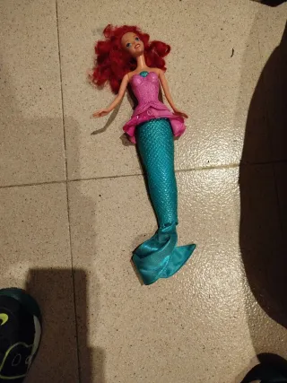 Muñeca sirena Ariel
