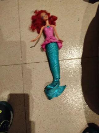 Muñeca sirena Ariel