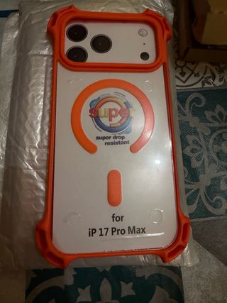 Funda iPhone 17 Pro Max Naranja
