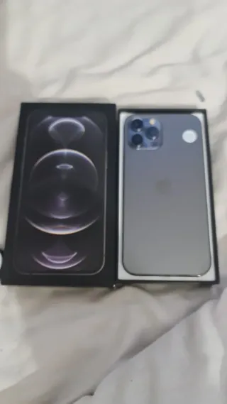 iPhone 12 Pro Max 128GB Argento tutto originale