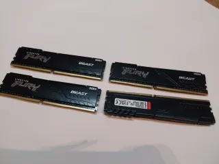 Kingston Fury Beast DDR4 3200 CL16 64GB (4x16GB)