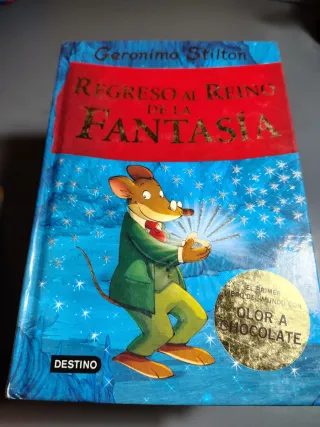 Regreso al Reino de la Fantasía: ¡Libro con olo...