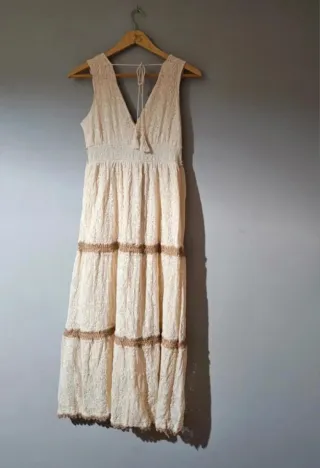 Vestido largo ibicenco