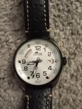 Reloj Lotus Blanco 15645 Con caja-sin libro