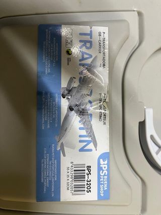 Transportín perro a estrenar