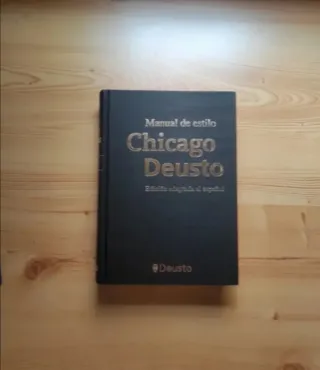 Manual de estilo Chicago-Deusto (Spanish Edition)