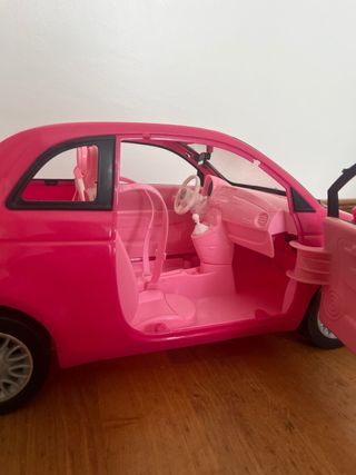 Fiat 500 rosa di Barbie