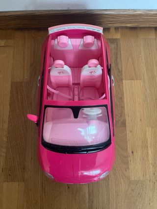 Fiat 500 rosa di Barbie