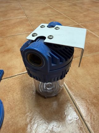 Filtro descalcificador con llave