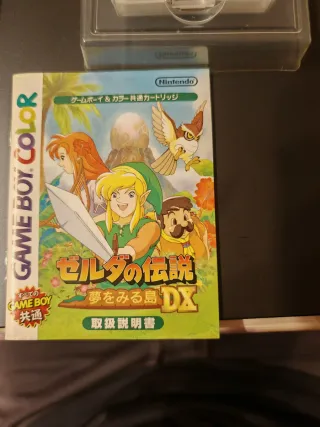 La leggenda di Zelda DX Game Boy Color giapponese
