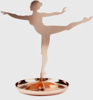 Joyero Bailarina Kikkerland Cobre