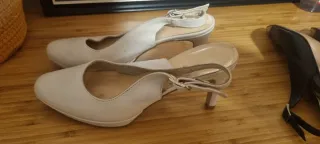Zapatos de vestir beige