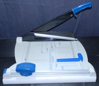 Cortadora de Papel Doble con Rueda