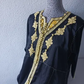 Tekchita Negra y Dorada Talla M,L