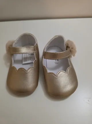 Bailarinas Mayoral Doradas Talla 17