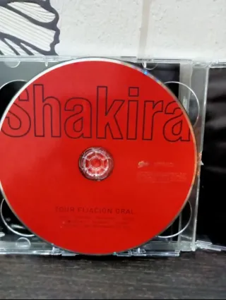 CD +DVD Shakira Tour Fijación Oral
