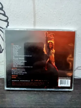 CD +DVD Shakira Tour Fijación Oral
