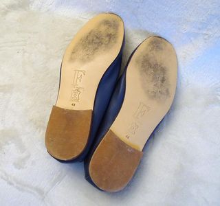 Zapatos planos Frank azul talla 43