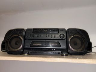 Radio Cassette Sanyo Doble Deck