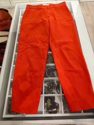 Pantalón naranja Purificación García