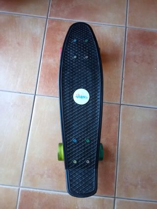 Skate con ruedas LED