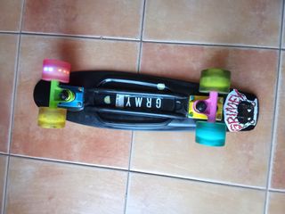 Skate con ruedas LED