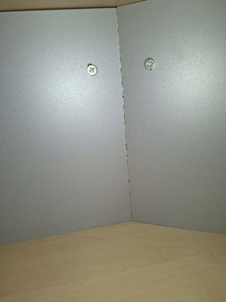 Mostrador de recepción curvo