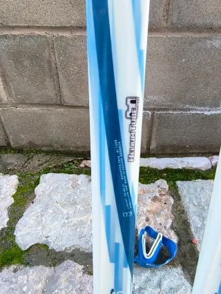 Set sci da fondo, bastoncini e scarponi