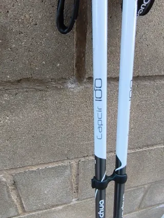 Set sci da fondo, bastoncini e scarponi