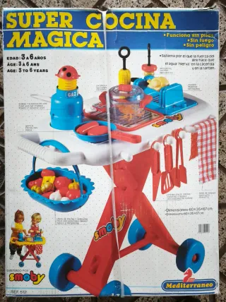 Super Cocina Mágica Smoby Juguete Infantil