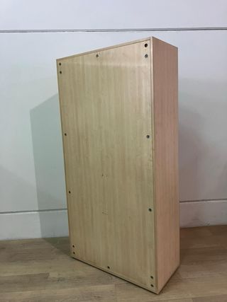 Estantería Steelcase madera con armario inferior