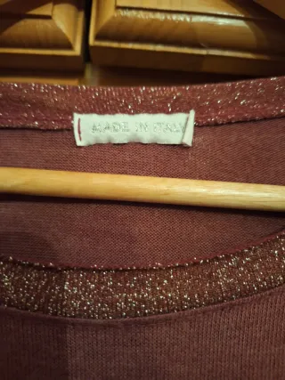 Jersey italiano perlas y brillo